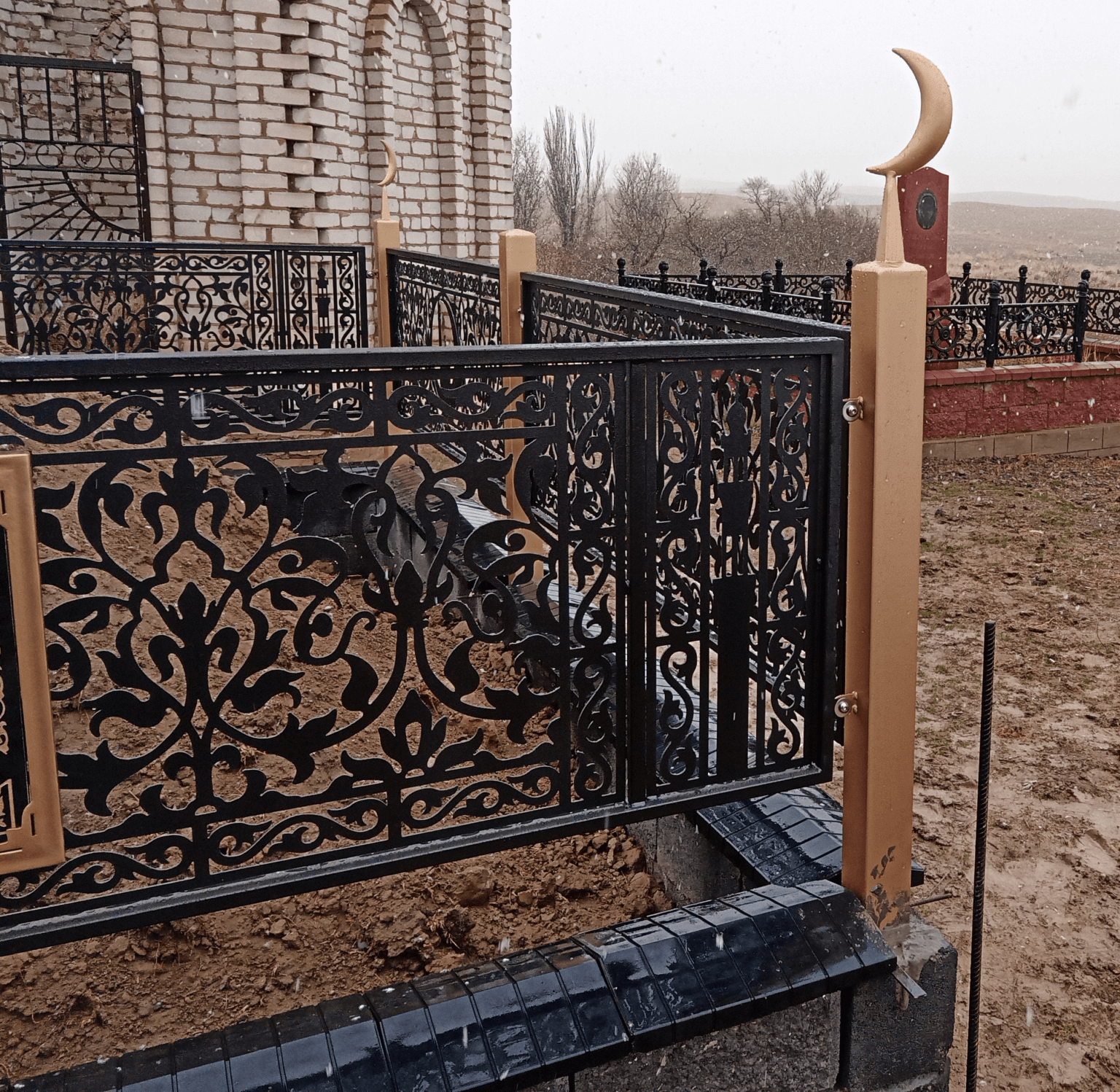 Мусульманские оградки на могилы в Алматы • Качественно и в срок.